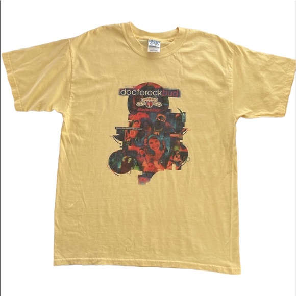 Other - Y2K Budweiser University Graphic T-Shirt Size Large Vintage
